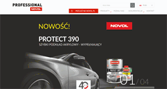 Desktop Screenshot of professional.novol.pl