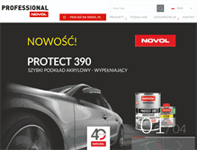 Tablet Screenshot of professional.novol.pl